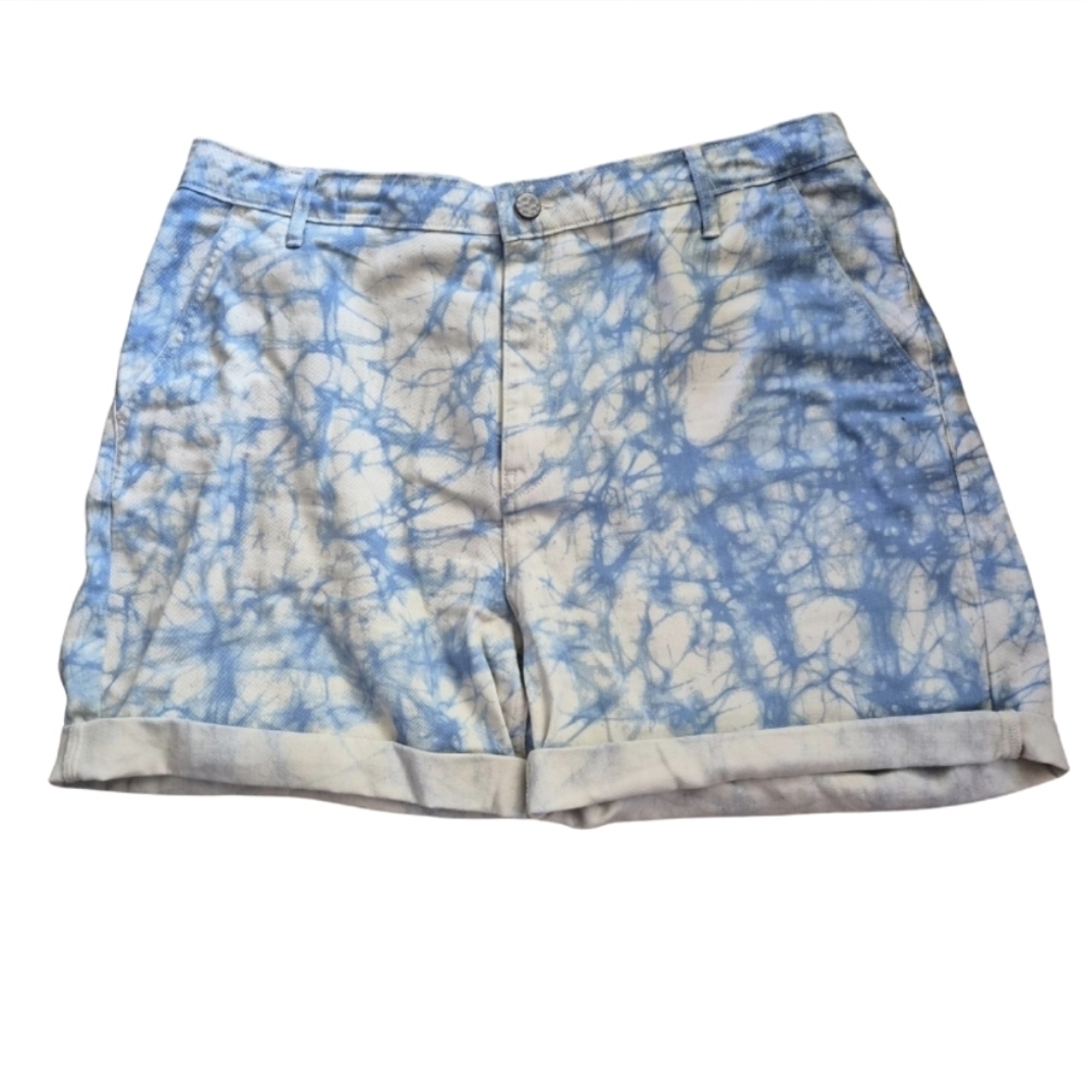Rachel Comey Light Blue Tie-Dye Shorts